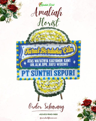 Papan Bunga Duka di Wadaslintang